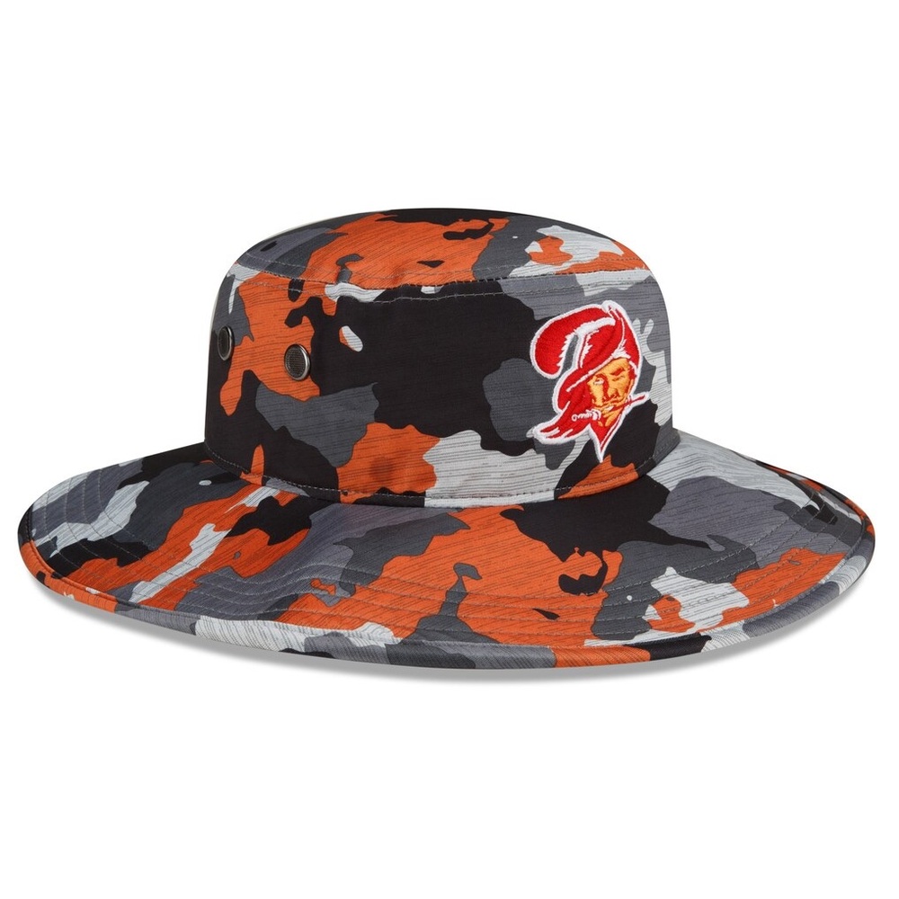 NFL Buccaneers Bucket Hat - Orange, Black, Gray